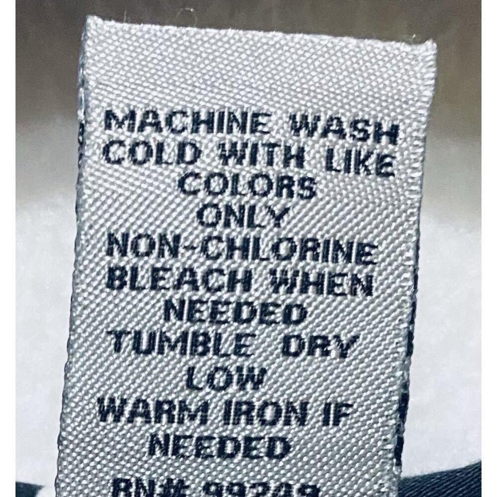 Catherines Top Womens 3X Black Window Pane Print Cotton 3/4 Sleeve Mature Career - Picture 7 of 8